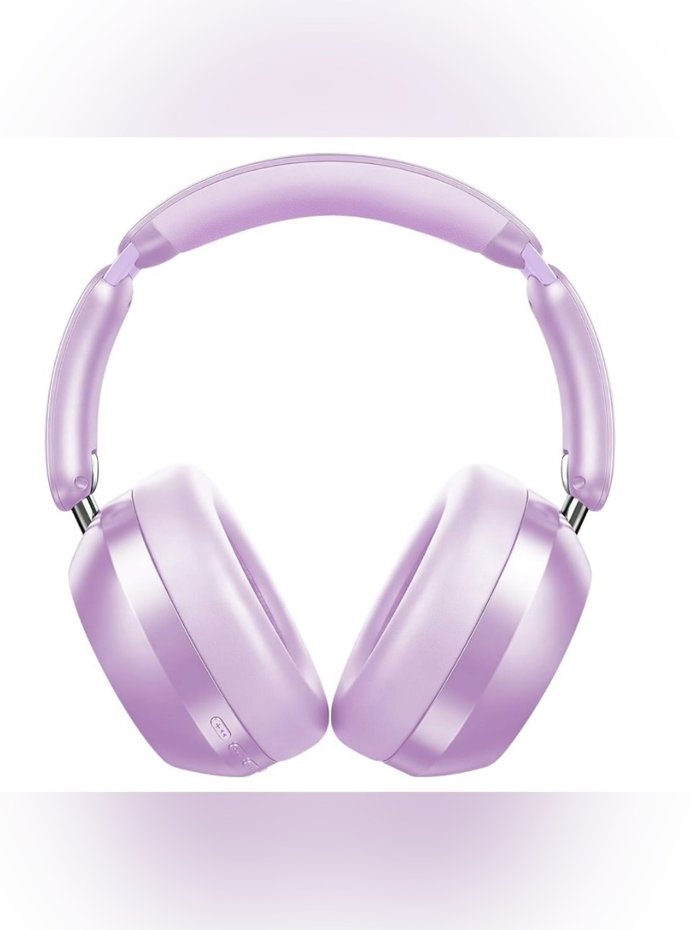 Wentronic Y04 Purple Wireless Bluetooth ANC Over-Ear Headphones - Picture 3 of 9